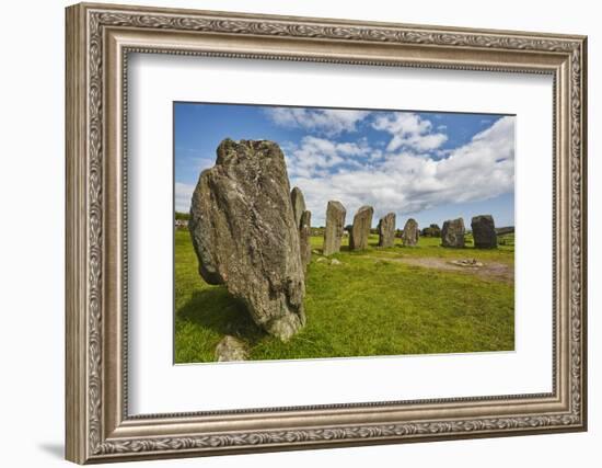 Drombeg stone circle, near Clonakilty, County Cork, Munster, Republic of Ireland, Europe-Nigel Hicks-Framed Photographic Print