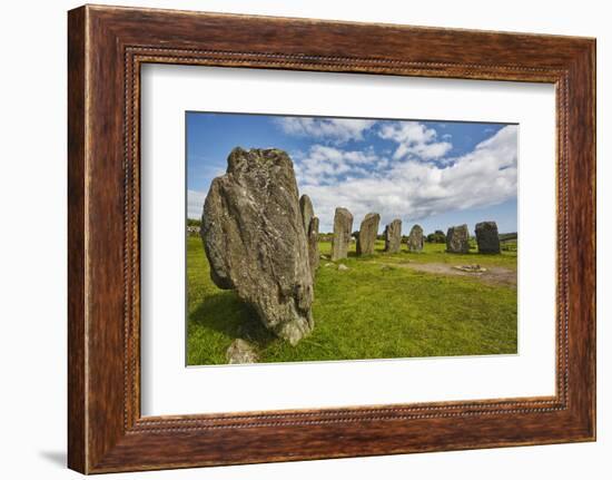 Drombeg stone circle, near Clonakilty, County Cork, Munster, Republic of Ireland, Europe-Nigel Hicks-Framed Photographic Print