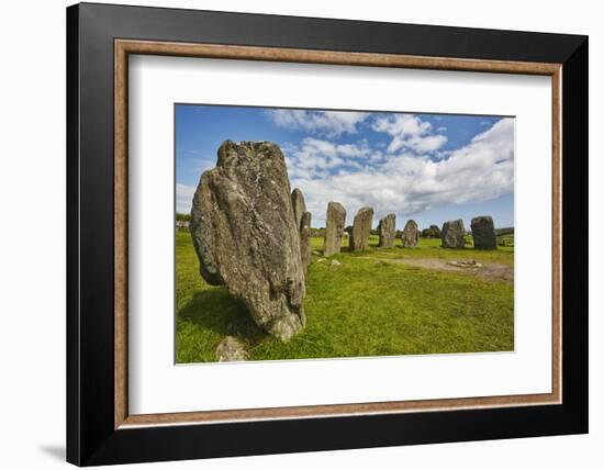 Drombeg stone circle, near Clonakilty, County Cork, Munster, Republic of Ireland, Europe-Nigel Hicks-Framed Photographic Print