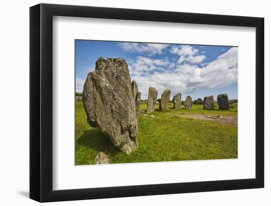 Drombeg stone circle, near Clonakilty, County Cork, Munster, Republic of Ireland, Europe-Nigel Hicks-Framed Photographic Print