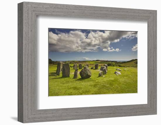 Drombeg stone circle, near Clonakilty, County Cork, Munster, Republic of Ireland, Europe-Nigel Hicks-Framed Photographic Print