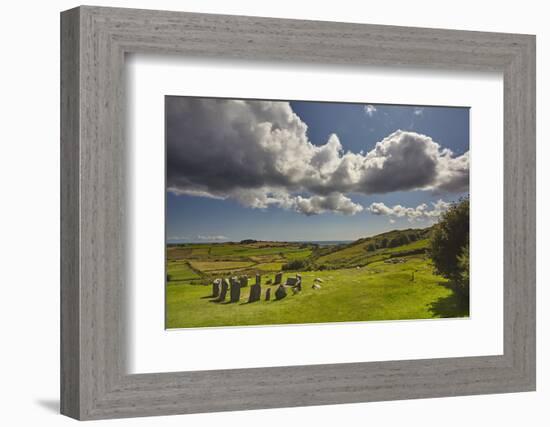 Drombeg stone circle, near Clonakilty, County Cork, Munster, Republic of Ireland, Europe-Nigel Hicks-Framed Photographic Print