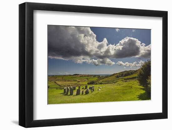 Drombeg stone circle, near Clonakilty, County Cork, Munster, Republic of Ireland, Europe-Nigel Hicks-Framed Photographic Print