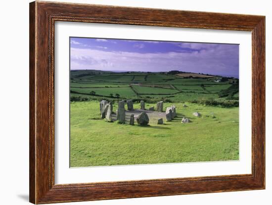 Drombeg Stone Circle-David Nunuk-Framed Photographic Print