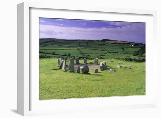 Drombeg Stone Circle-David Nunuk-Framed Photographic Print