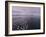 Drone Image of Navy Ship Patrolling near Sea Ice in Greenland-Daniel Carlson-Framed Photographic Print