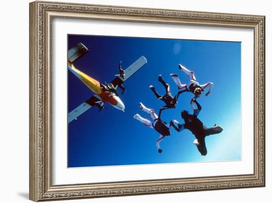 Drop Zone De Johnbadham 1994-null-Framed Photo