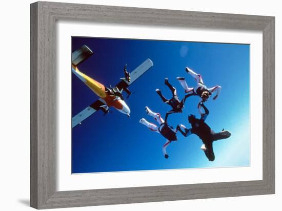 Drop Zone De Johnbadham 1994-null-Framed Photo