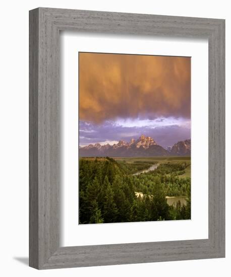Dropping Low-Art Wolfe-Framed Photographic Print