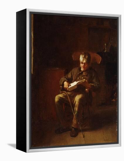 Dropping Off, 1873-Eastman Johnson-Framed Premier Image Canvas