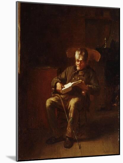 Dropping Off, 1873-Eastman Johnson-Mounted Giclee Print