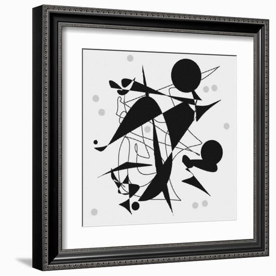 Dropping The Ball-Ruth Palmer-Framed Art Print