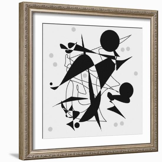 Dropping The Ball-Ruth Palmer-Framed Art Print