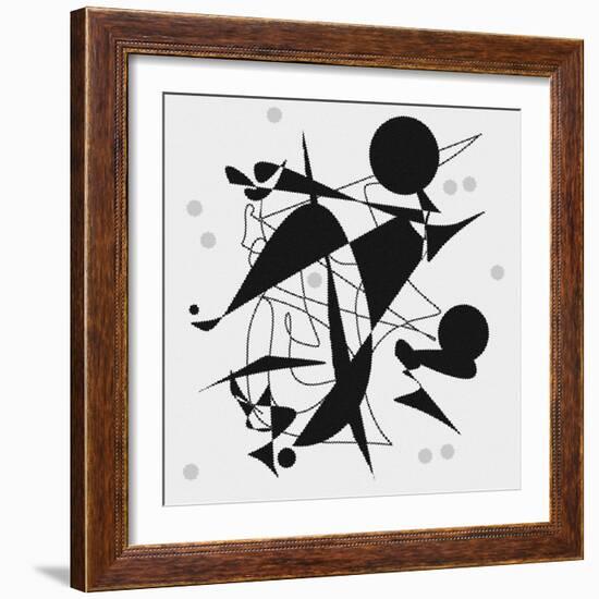 Dropping The Ball-Ruth Palmer-Framed Art Print