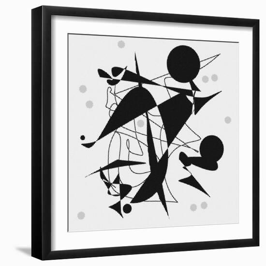 Dropping The Ball-Ruth Palmer-Framed Art Print