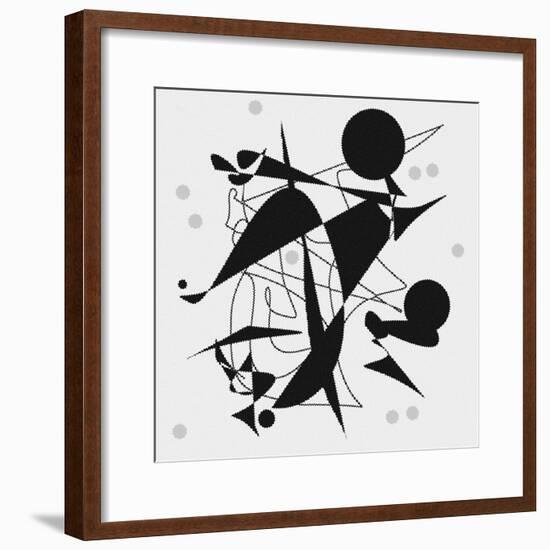 Dropping The Ball-Ruth Palmer-Framed Art Print