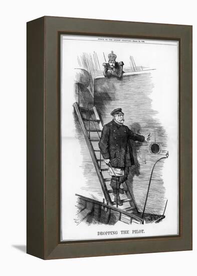 Dropping the Pilot, 1890-John Tenniel-Framed Premier Image Canvas