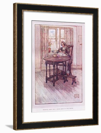 Dropping Them into a China Basin of Fair Water-Sybil Tawse-Framed Giclee Print