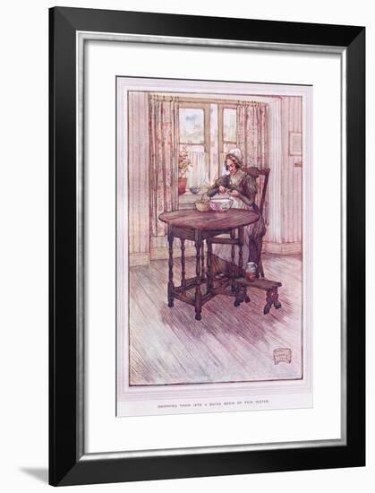 Dropping Them into a China Basin of Fair Water-Sybil Tawse-Framed Giclee Print