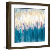 Drops of Indigo-Karen Lorena Parker-Framed Art Print