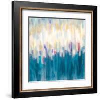 Drops of Indigo-Karen Lorena Parker-Framed Art Print