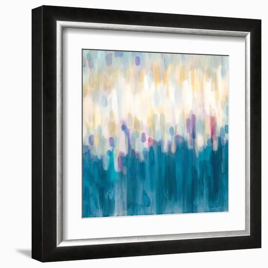 Drops of Indigo-Karen Lorena Parker-Framed Art Print