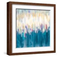 Drops of Indigo-Karen Lorena Parker-Framed Art Print