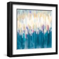 Drops of Indigo-Karen Lorena Parker-Framed Art Print