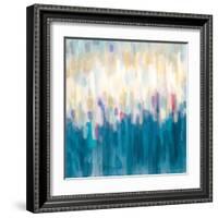 Drops of Indigo-Karen Lorena Parker-Framed Art Print