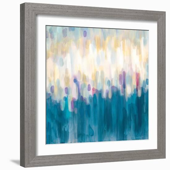 Drops of Indigo-Karen Lorena Parker-Framed Art Print