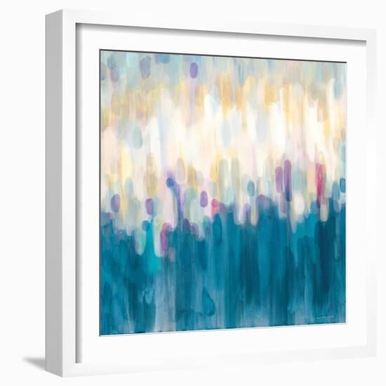 Drops of Indigo-Karen Lorena Parker-Framed Art Print