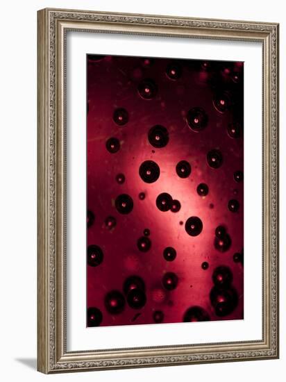 Drops-K.B. White-Framed Photographic Print