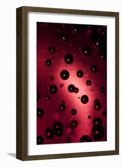 Drops-K.B. White-Framed Photographic Print