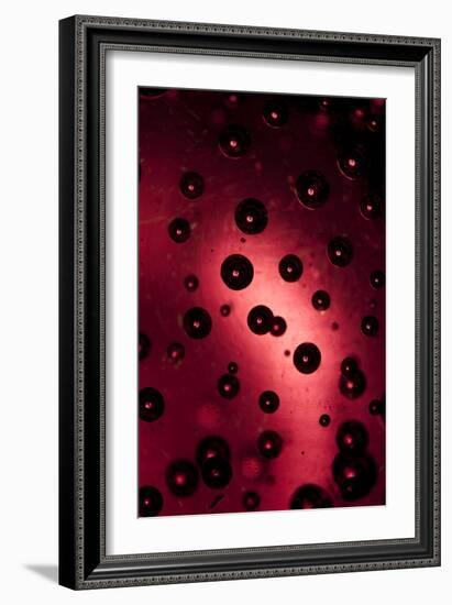 Drops-K.B. White-Framed Photographic Print