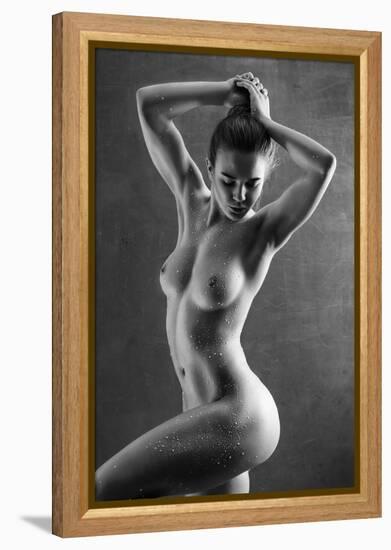 Drops-Anton Belovodchenko-Framed Premier Image Canvas