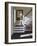 Droste and Dog on Stairs-Zhen-Huan Lu-Framed Giclee Print