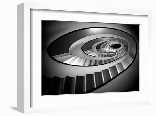 Droste Mise En Abyme-null-Framed Art Print