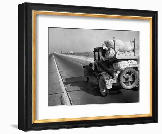 Drought Refugee, 1936-Dorothea Lange-Framed Giclee Print