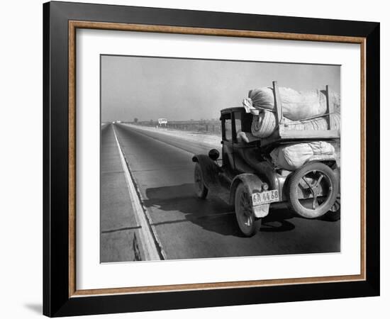 Drought Refugee, 1936-Dorothea Lange-Framed Giclee Print