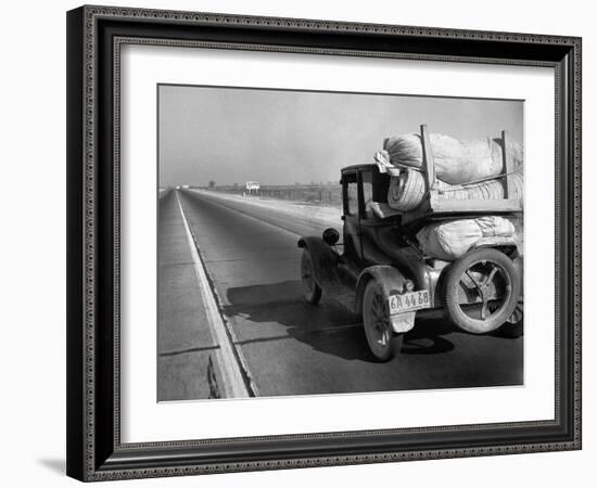 Drought Refugee, 1936-Dorothea Lange-Framed Giclee Print