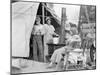 Drought refugees from Texas encamped in California, 1936-Dorothea Lange-Mounted Photographic Print