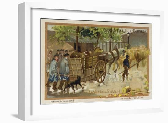 Drover's Wagon-null-Framed Giclee Print