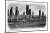 Druidical Stones, Callanish, Isle of Lewis, Western Isles, Scotland, 1902-null-Mounted Giclee Print