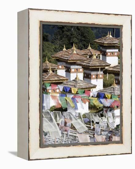 Druk Wangyal Chorten, Bhutan, Asia-Angelo Cavalli-Framed Premier Image Canvas