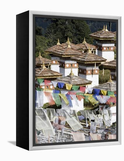 Druk Wangyal Chorten, Bhutan, Asia-Angelo Cavalli-Framed Premier Image Canvas
