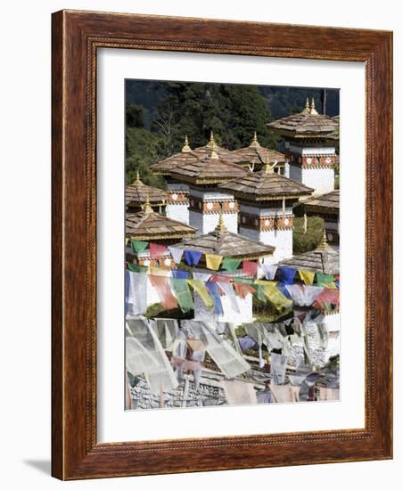 Druk Wangyal Chorten, Bhutan, Asia-Angelo Cavalli-Framed Photographic Print