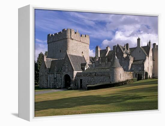 Drum Castle, with a 13th Century Keep, Near Peterculter, Aberdeenshire, Scotland, UK-Patrick Dieudonne-Framed Premier Image Canvas
