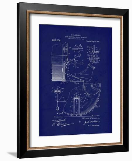 Drum Cymbal Playing Apparatus-Tina Lavoie-Framed Giclee Print