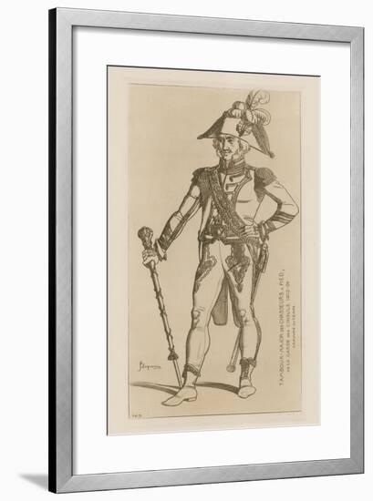 Drum Major of Chasseurs a Pied of the Consular Guard, 1802-04-Raphael Jacquemin-Framed Giclee Print