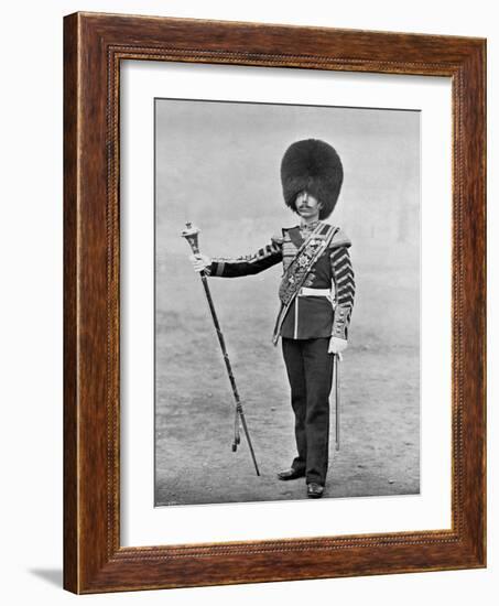 Drum-Major Patrick, 2nd Coldstream Guards, 1895-Gregory & Co-Framed Giclee Print